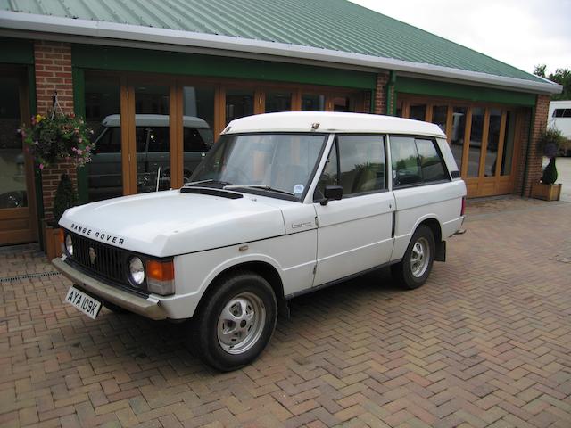 1972 Range Rover Custom Dormobile