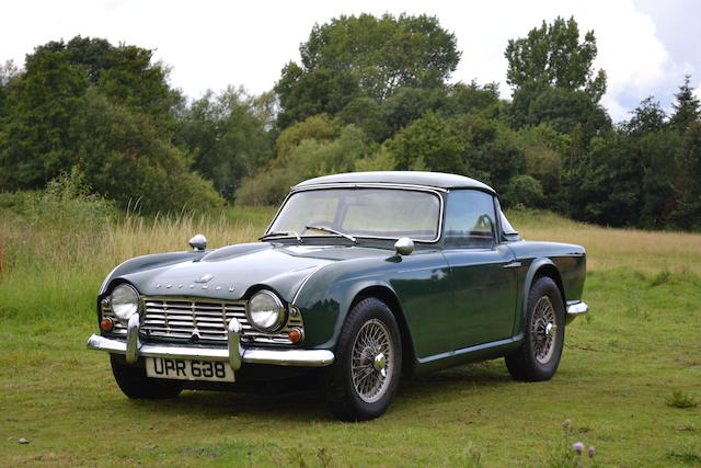 1963 Triumph TR4 ‘Surrey Top’ Roadster