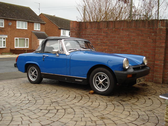 1977 MG Midget 1500 Roadster