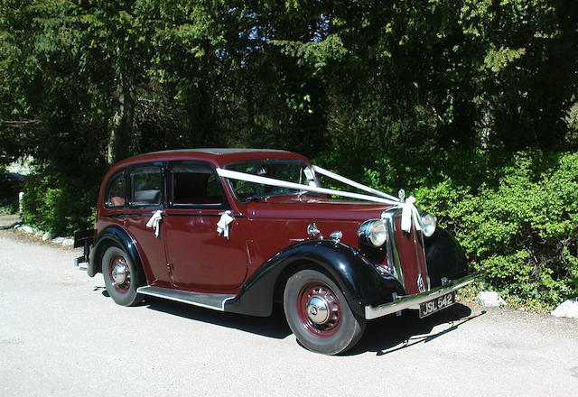 1939 Lanchester Fourteen Roadrider De Luxe Saloon