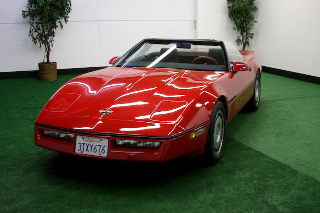 1987 Chevrolet Corvette Convertible