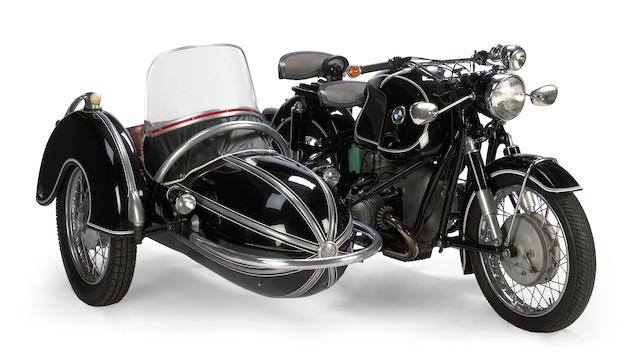 c.1958 BMW 590cc R60 & Steib Sidecar