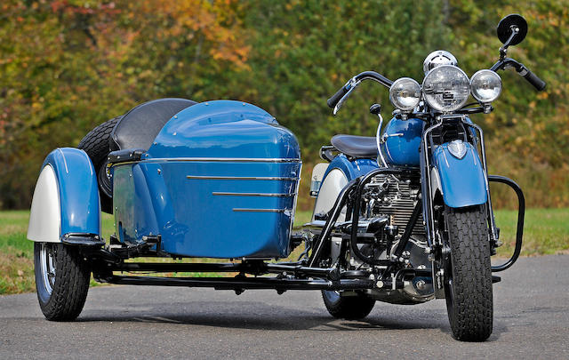 1941 Indian Four with Indian Sidecar