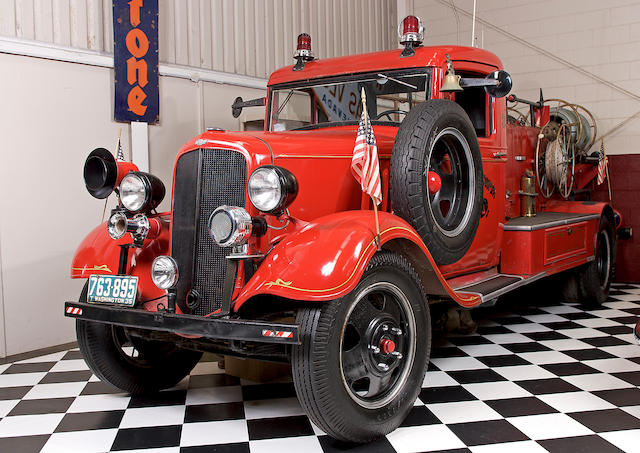 1935 Chevrolet Pumper Fire Truck