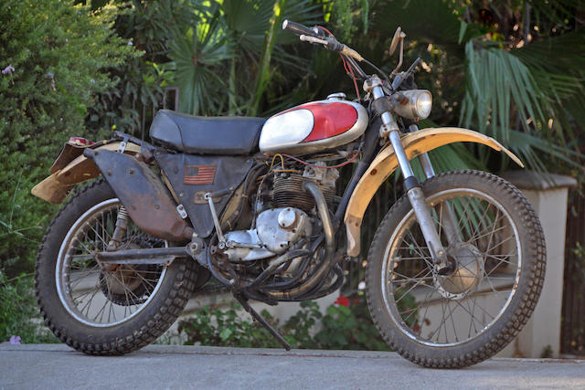 1973 Triumph 500 ISDT bike