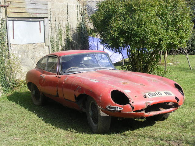 1962 Jaguar  E-Type 'Series 1' 3.8-Litre Coupé Project