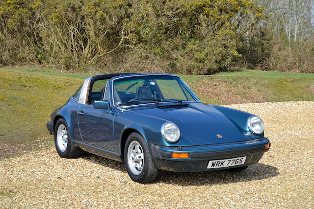 1977 Porsche 911SC 3.0-Litre Targa Coupé