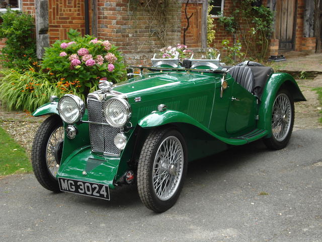 1933 MG Midget J2 Roadster