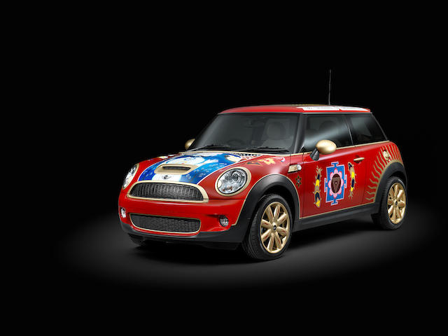 The George Harrison inspired 2008-built Mini Cooper S Hatchback