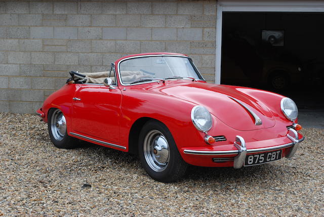 1963 Porsche 356C 1600SC Cabriolet