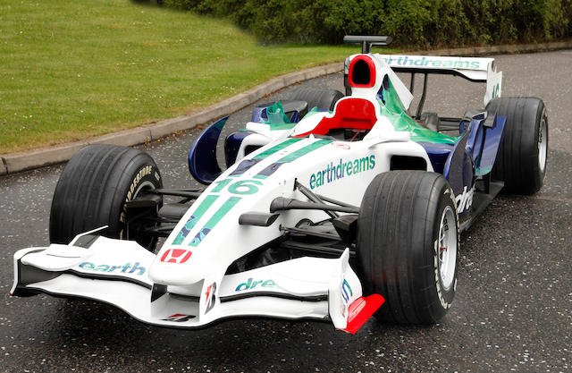 2006 BAR-Honda RA106 Formula 1 Racing Single-Seater 1:1 Scale Show Car Based Upon Original Chassis