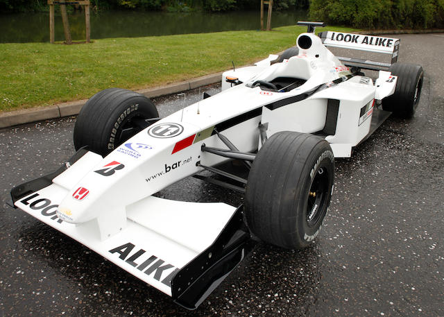 2000-type BAR-Honda 002 1:1 scale show car