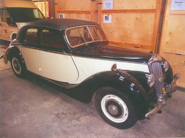 1951 Riley RM 1½-Litre Sports Saloon