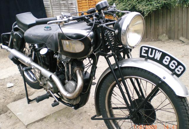 1937 AJS 245cc Model 22