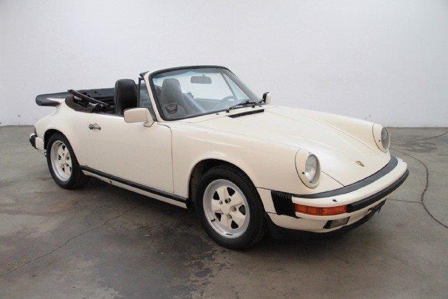 1985 Porsche 911 Carrera 3.2-Litre Cabriolet