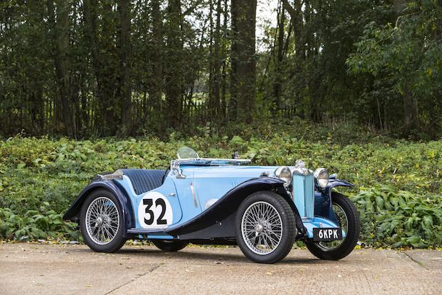 1935 MG Midget PB Supercharged Sports