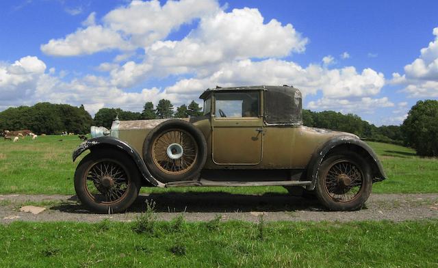 1924 Rolls Royce 20hp Two-Seater Coupé with Dickey