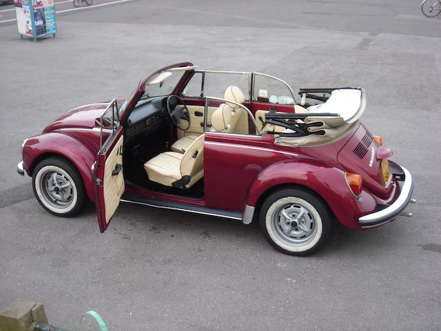 1977 VOLKSWAGEN 1,584CC KARMANN CABRIOLET