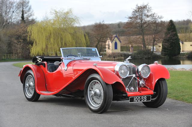 1938 SS100 Jaguar 3 ½ litre Roadster