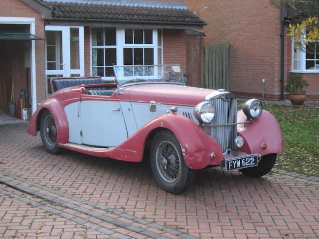 1938 Lea-Francis 12hp Sports Roadster