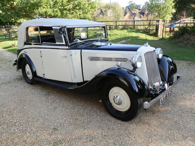 1938 Armstrong-Siddeley 17hp Redfern Tourer