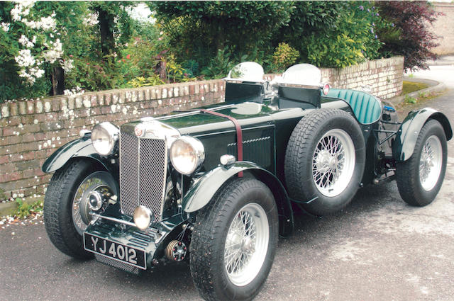 1936 MG Midget TA Roadster