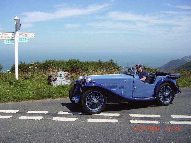 1933 MG L-Type Magna Tourer