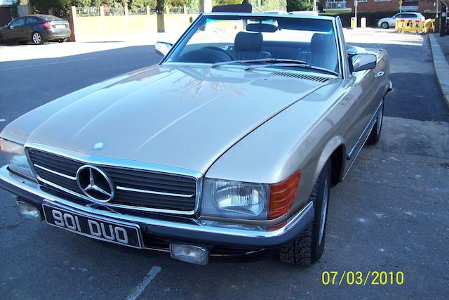 1982 Mercedes-Benz 380SL Convertible