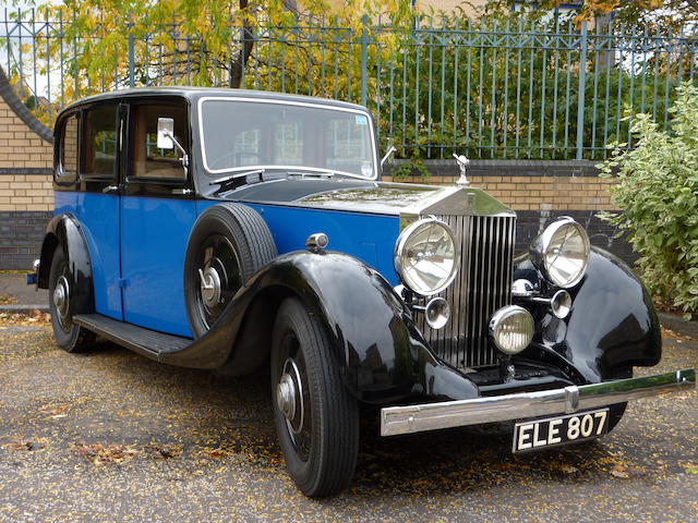 1937 Rolls-Royce 25/30hp Limousine