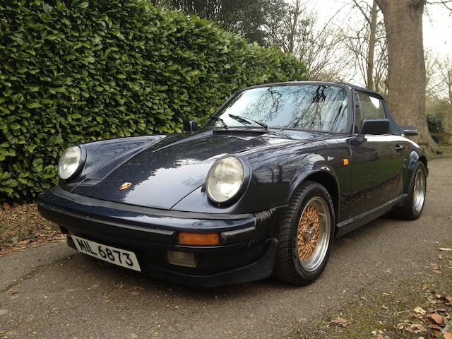 1985 Porsche 911 Carrera 3.2-Litre Cabriolet