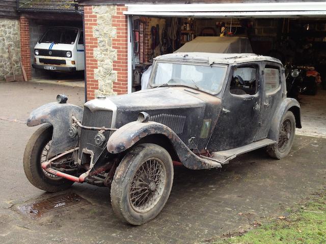 1933 Riley 14/6 Kestrel Sports Saloon