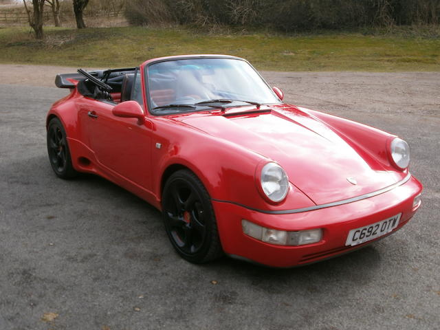 1986 Porsche 911 Carrera 3.2-Litre Supersport Cabriolet