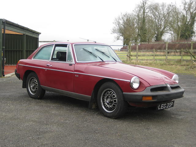 1975 MGB GT V8 Coupé