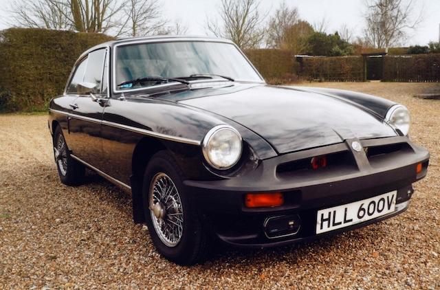 1979 MGB GT Coupé