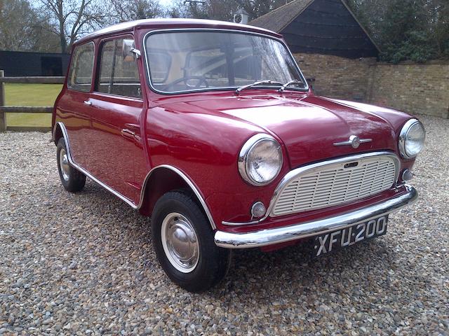 1960 Morris Mini Minor De Luxe Saloon