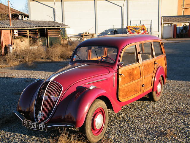 1948 Peugeot 202 Canadienne camionnette 'boisée'