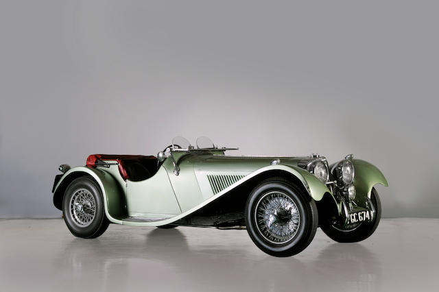 1938 SS100 Jaguar 3½-Litre Roadster