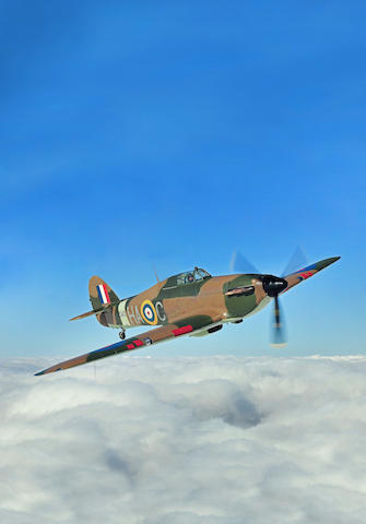 1942 HAWKER HURRICANE MARK XIIA,FULLY-AIRWORTHY SINGLE-SEAT FIGHTER AIRCRAFT