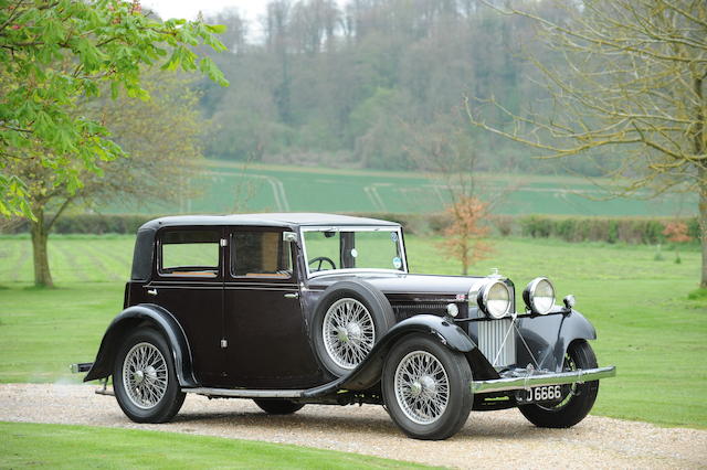 1933 Talbot 75 Sports Saloon