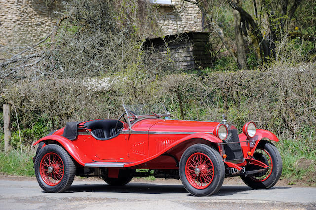 1929 Alfa Romeo 6C 1750 SS Supercharged Spyder