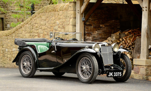 1933 MG L-Type Magna Tourer