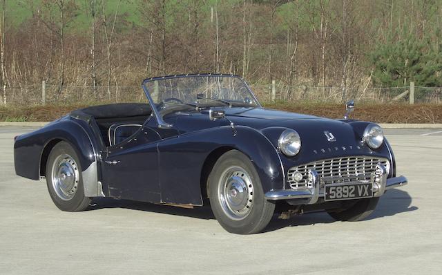 1957 Triumph TR3A Convertible