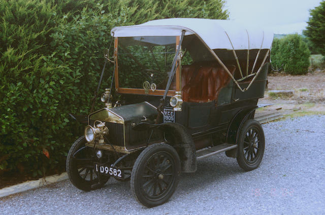 1905 Alldays & Onions 10/12hp Swing-Seat Tonneau