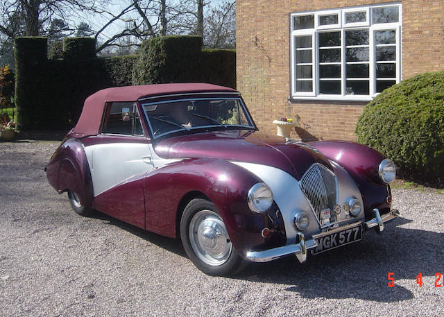 1951 Healey Abbott Drophead Coupé