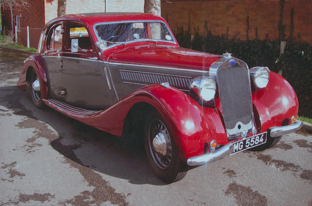 1937 Delage D6-70 Sports Saloon