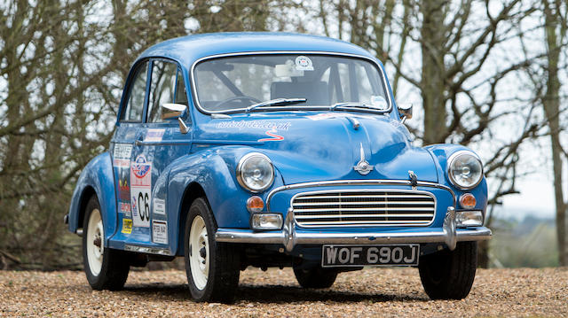 1970 Morris Minor 1000 Rally Car