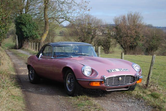 1973 Jaguar E-Type Series III V12 Roadster