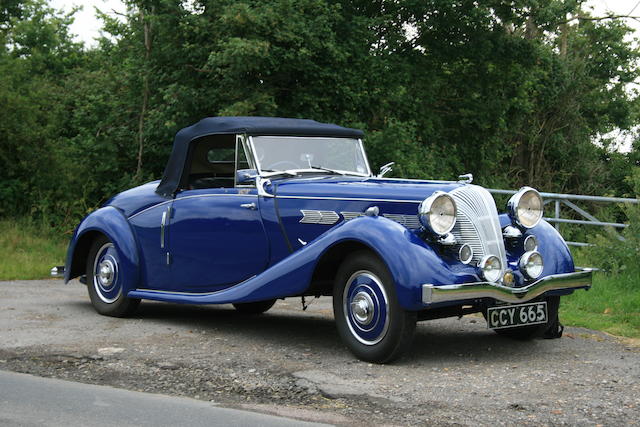 1938 Triumph Dolomite 2-Litre Roadster Coupé