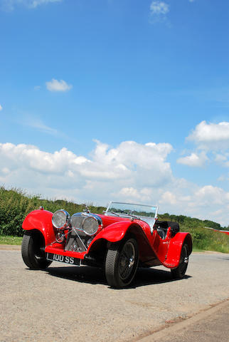 1938 SS100 Jaguar 3½-Litre Roadster