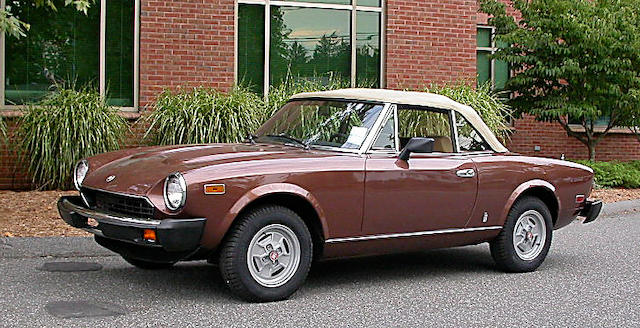 1980 FIAT 124 Spider